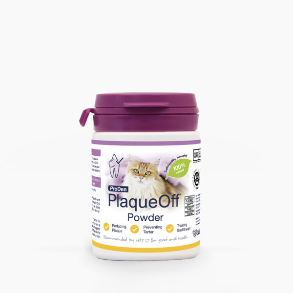 PlaqueOff Cat Powder - pulbriline täiendsööt kassidele 40g